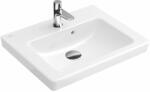 Villeroy & Boch Subway 2.0 mosdótál 50x40 cm négyszögletes klasszikus fehér fényes 731550R1 (731550R1)