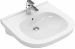 Villeroy & Boch Vita mosdótál 56x55 cm félkör alakú klasszikus mozgássérülteknek fehér fényes 41195501 (41195501)
