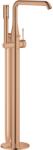 GROHE Essence kád és zuhany csaptelep térben álló Warm Sunset 23491DA1