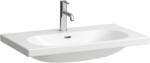 Laufen Lua mosdótál 80x46 cm négyszögletes klasszikus fehér fényes H8160870001091 (H8160870001091)