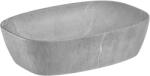Comad Anna mosdótál 50x39 cm ovális mosdótálak szürke/kő UN-ANNA-MH1 (UNANNAMH1)