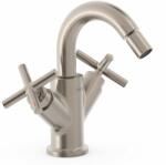 TRES Mont Blanc bidé csaptelep álló acél 28312001AC (28312001AC)