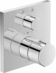 Duravit C. 1 kád és zuhany csaptelep süllyesztett z termosztáttal króm C14200013010