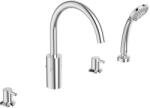 Ideal Standard Ceraline kád és zuhany csaptelep fürdőkád fölé króm BC198AA (BC198AA)