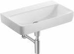 Geberit Selnova Compact mosdótál 65x40 cm négyszögletes klasszikus-süllyesztett fehér fényes 501.893. 00.7 (501893007)