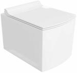 Lavita Fago wc csésze lassú záródású ülőkével függesztett dilettációs szivacs nélkül fehér fényes 5908211484273 (5908211484273)