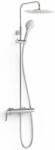TRES Fuji zuhany készlet fal trópusi zuhany opcióval króm 28119701 (28119701)