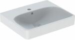 Geberit Smyle Square mosdótál 50x41 cm négyszögletes klasszikus-beépíthető-süllyesztett fehér fényes 500.256. 01.8 (500256018)
