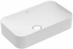 Villeroy & Boch Finion mosdótál 60x35 cm négyszögletes mosdótálak fehér matt 414361RW (414361RW)