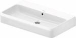 Duravit Qatego mosdótál 80x47 cm négyszögletes beépíthető fehér fényes 2382800060 (2382800060)