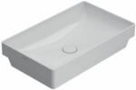 Globo T-Egde mosdótál 61x37 cm négyszögletes süllyesztett fehér B6R61. BI (B6R61BI)