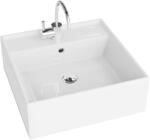 Lavita La Gromera mosdótál 41x41 cm négyzet mosdótálak fehér fényes 5908211470887 (5908211470887)