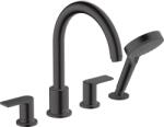 Hansgrohe Vernis Blend kád és zuhany csaptelep fürdőkád fölé fekete 71456670