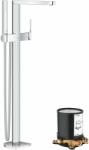 GROHE Készlet kád és zuhany csaptelep Grohe Plus 23846003, padlóra szerelhető elem Grohe 45984001