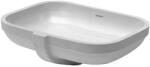 Duravit Happy D. 2 mosdótál 48x34.5 cm négyszögletes alulról beépíthető fehér 04574800001
