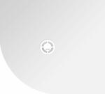 POLYSAN Flexia félkör alakú zuhanytálca 100x90 cm fehér 91331 (91331)