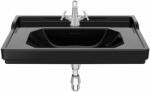 Roca Carmen mosdótál 80x50 cm négyszögletes klasszikus fekete A3270A0560 (A3270A0560)