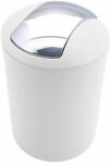 Duschy Simply szemeteskosár 6 l króm-fehér 860-09 (86009)