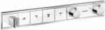 Hansgrohe RainSelect kád és zuhany csaptelep süllyesztett z termosztáttal króm-fehér 15357400