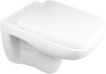 Oltens Ribe wc csésze lassú záródású ülőkével függesztett perem nélkül fehér fényes 42010000 (42010000)