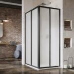 RAVAK Supernova zuhanyajtók 100 cm tolható fekete matt/polisztirol anyag 14VA03O211 (14VA03O211)