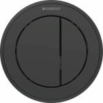 Geberit Typ 10 öblítő gomb WC-hez fekete 116.057. DW. 1