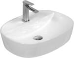 Lavita Pereya mosdótál 50.5x38.5 cm ovális mosdótálak fehér fényes 5900378301615 (5900378301615)