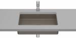Roca Inspira mosdótál 54x32 cm négyszögletes alulról beépíthető barna/bézs A327535660 (A327535660)