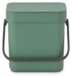 Brabantia Sort & Go szemeteskosár 3 l zöld 129865