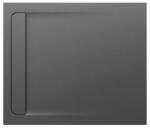 Roca Aquos téglalap alakú zuhanytálca szifonnal 100x90 cm szürke AP6013E838401200 (AP6013E838401200)