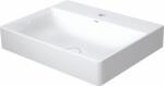 Duravit DuraSquare mosdótál 60x47 cm négyszögletes klasszikus-beépíthető fehér fényes 2353600079 (2353600079)