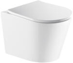 Hagser Otis wc csésze lassú záródású ülőkével függesztett perem nélkül fehér HGR40000042 (HGR40000042)