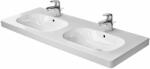 Duravit D-Code mosdótál 120x49 cm négyszögletes klasszikus-beépíthető-dupla fehér 03481200002