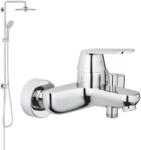 GROHE Készlet zuhany készlet Grohe Euphoria 27421002, kád és zuhany csaptelep Grohe Eurosmart Cosmopolitan 32831000
