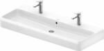 Duravit Qatego mosdótál 120x47 cm négyszögletes beépíthető fehér fényes 2382120026 (2382120026)