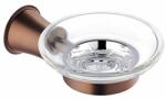 Omnires Art LIne szappantartó fali réz-transzparens AL53420ORB (AL53420ORB)