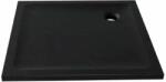 New Trendy Mild Stone négyzet alakú zuhanytálca 90x90 cm fekete B-0584 (B0584)