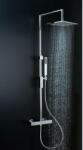 PAFFONI Effe zuhany készlet fal termosztáttal trópusi zuhany opcióval króm ZCOL655CR (ZCOL655CR)