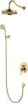 Omnires Armance zuhany készlet beépített trópusi zuhany opcióval arany SYSAM10GL (SYSAM10GL)