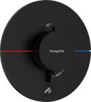 Hansgrohe ShowerSelect Comfort S zuhanycsaptelep süllyesztett z termosztáttal fekete 15562670