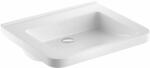 Geberit Selnova Comfort Square mosdótál 65x55 cm négyszögletes klasszikus mozgássérülteknek fehér 500.790. 01.7 (500790017)