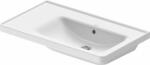 Duravit D-Neo mosdótál 80x48 cm négyszögletes beépíthető fehér fényes 2370800060 (2370800060)