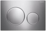 Geberit Sigma öblítő gomb WC-hez fényezett króm-matt króm 115.882. KH. 1 (115882KH1)