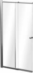 Besco Easy Slide zuhanyparaván 100 cm kétrészes króm fényes/átlátszó üveg PES-2S (PES2S)