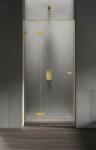 NEW TRENDY Eventa Gold Shine zuhanyajtók 90 cm dönthető arany fényes/átlátszó üveg EXK-4673