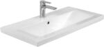 Lavita Kalifornia mosdótál 81x39 cm négyszögletes beépíthető-süllyesztett fehér fényes 5908211495217 (5908211495217)