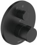 Duravit C. 1 kád és zuhany csaptelep süllyesztett z termosztáttal fekete C14200014046