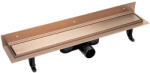 Laveo Basso lineáris lefolyó ráccsal 70 cm arany COB871D (COB871D)