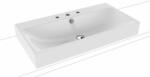 KALDEWEI Silenio mosdótál 90x46 cm négyszögletes mosdótálak fehér 904206033001 (904206033001)