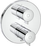 Roca T-500 kád és zuhany csaptelep süllyesztett z termosztáttal króm A5A2K18C00 (A5A2K18C00)